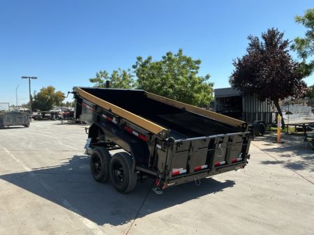 New 2027 Diamond C Trailers MDT206L12X77 6.5FT X 12FT 9890 GVW Dump Trailer