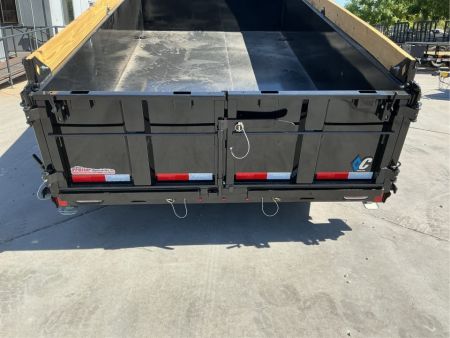 New 2027 Diamond C Trailers MDT206L12X77 6.5FT X 12FT 9890 GVW Dump Trailer