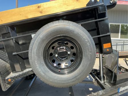 New 2027 Diamond C Trailers MDT206L12X77 6.5FT X 12FT 9890 GVW Dump Trailer