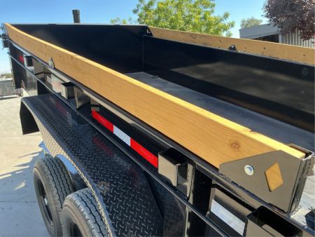 New 2027 Diamond C Trailers MDT206L12X77 6.5FT X 12FT 9890 GVW Dump Trailer