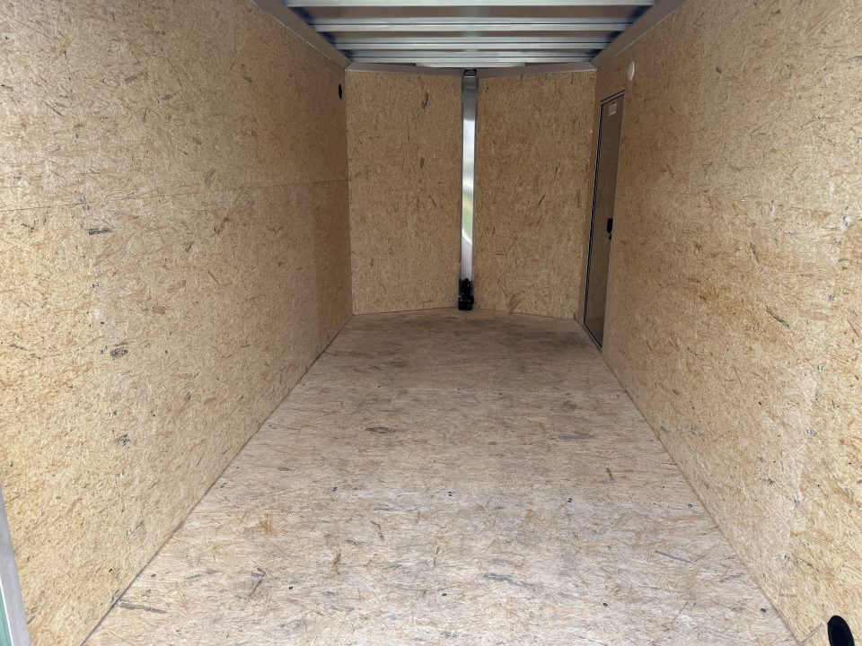 New 2027 E-Z Hauler EZEC7X14 XLT-P Cargo / Enclosed Trailer 71 SERIES, 7 FOOT 1 INCH INTERIOR HEIGHT, .080 POLY SIDES, REAR CANOPY, TORSION AXLES, FREE ALUMINUM WHEEL UPGRADE