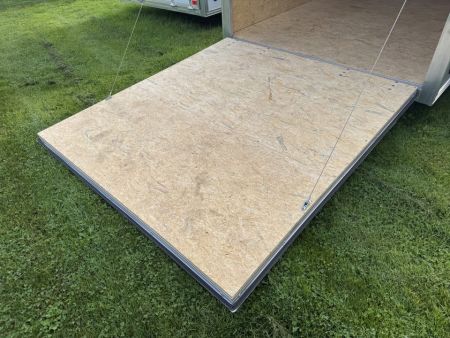 New 2027 E-Z Hauler EZEC7X14 XLT-P Cargo / Enclosed Trailer 71 SERIES, 7 FOOT 1 INCH INTERIOR HEIGHT, .080 POLY SIDES, REAR CANOPY, TORSION AXLES, FREE ALUMINUM WHEEL UPGRADE