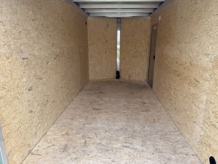 New 2027 E-Z Hauler EZEC7X14 XLT-P Cargo / Enclosed Trailer 71 SERIES, 7 FOOT 1 INCH INTERIOR HEIGHT, .080 POLY SIDES, REAR CANOPY, TORSION AXLES, FREE ALUMINUM WHEEL UPGRADE
