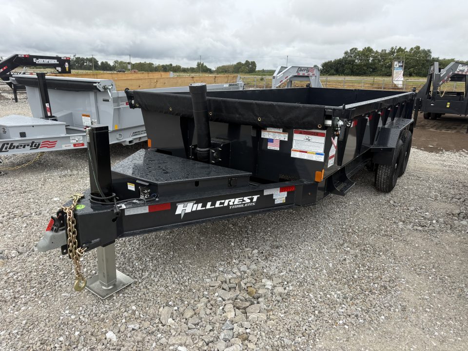 New 2027 Hillcrest Trailers 14716SD Dump Trailer