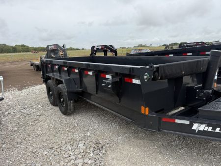 New 2027 Hillcrest Trailers 14716SD Dump Trailer