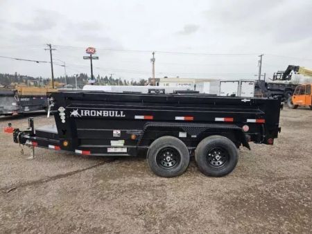 New 2027 Iron Bull 6'x12' 10k Dump Trailer