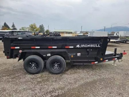 New 2027 Iron Bull 6'x12' 10k Dump Trailer
