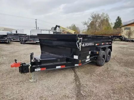 New 2027 Iron Bull 6'x12' 10k Dump Trailer