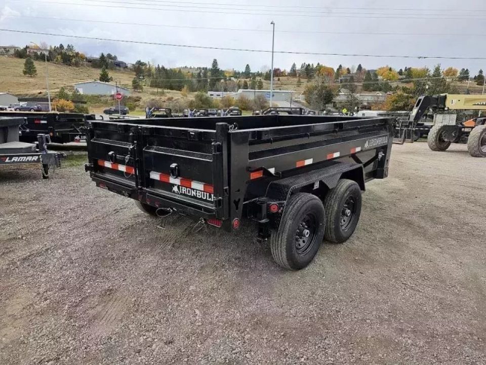 New 2027 Iron Bull 7x12 15k Dump Trailer