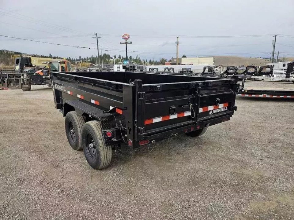 New 2027 Iron Bull 7x12 15k Dump Trailer