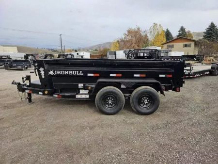 New 2027 Iron Bull 7x12 15k Dump Trailer
