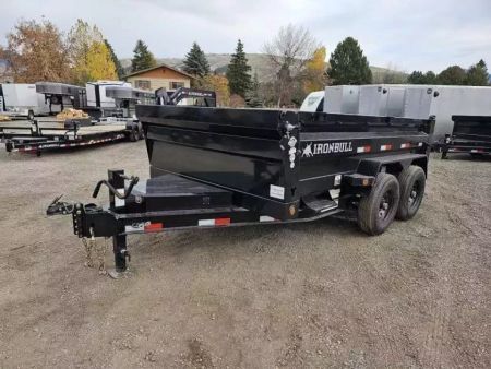 New 2027 Iron Bull 7x12 15k Dump Trailer