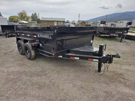 New 2027 Iron Bull 7x12 15k Dump Trailer