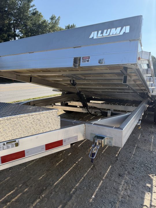 New 2027 Aluma ALW8220-14K-TILT Tilt Trailer ON ORDER