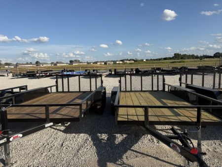 New 2027 KL Trailers 14' TA UTILITY Utility Trailer 004845
