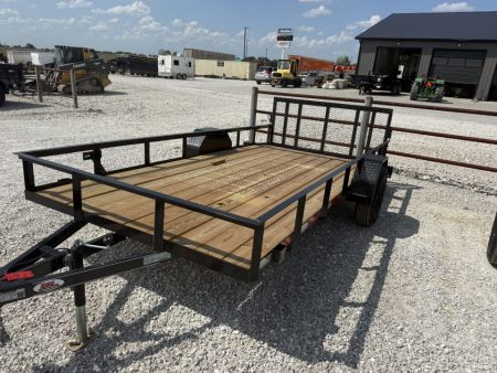 New 2026 KL Trailers 14' SA Utility Trailer