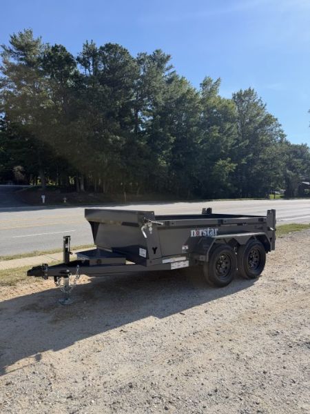 New 2027 Norstar DCB Series / 60" X 10' / 2-3,500# Electric Brake Axles / Scissor Hoist / Barn Door Rear Gates