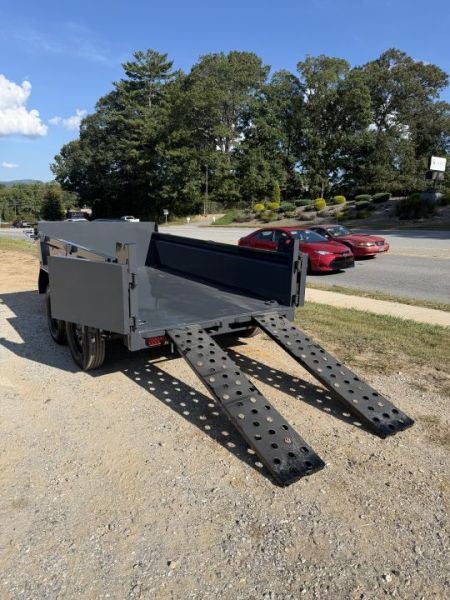 New 2027 Norstar DCB Series / 60" X 10' / 2-3,500# Electric Brake Axles / Scissor Hoist / Barn Door Rear Gates