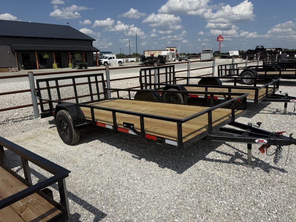 New 2027 KL Trailers 12' SA Utility Trailer
