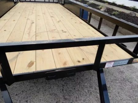 New 2027 Currahee 76x14 Landscape, 7K GVWR, Removable Ramp Gate