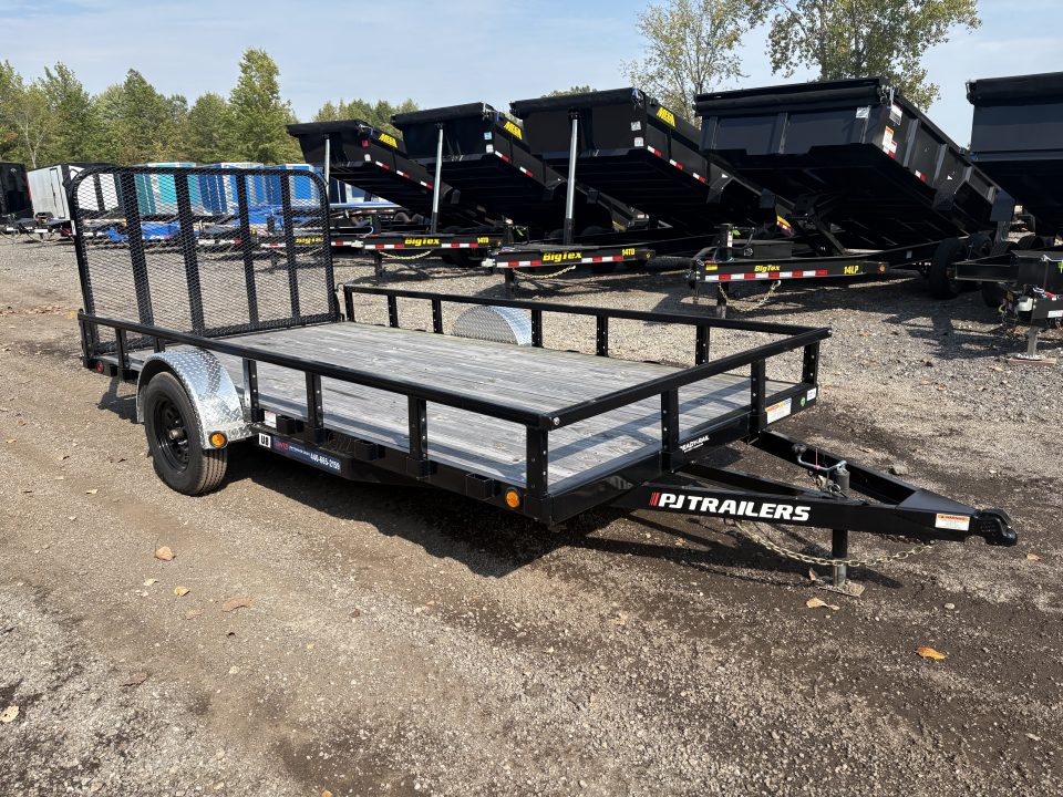 New 2025 PJ Trailers 83x14 SA Utility Trailer