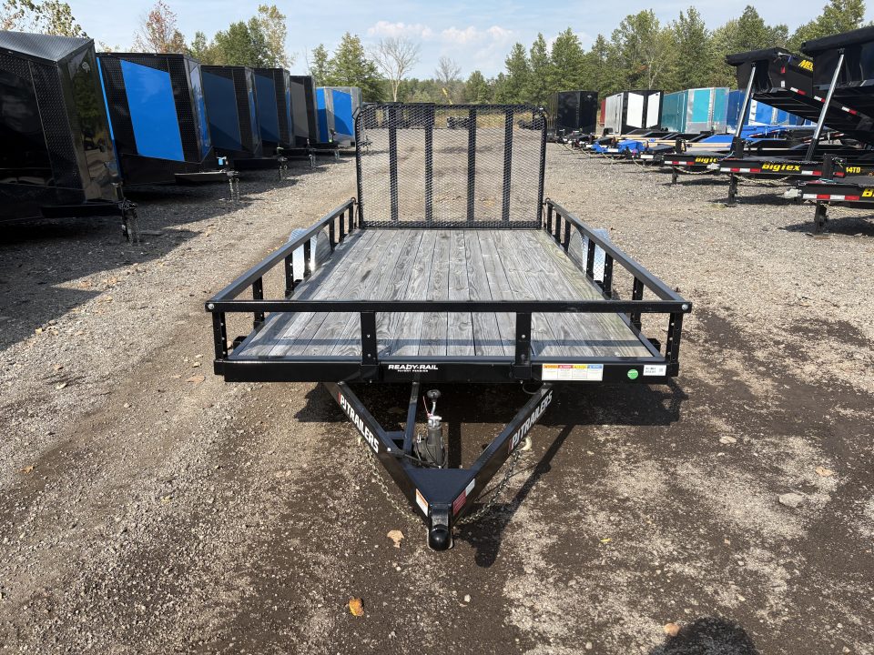 New 2025 PJ Trailers 83x14 SA Utility Trailer