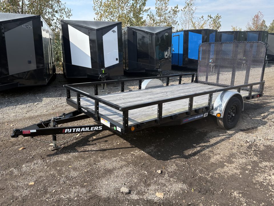 New 2025 PJ Trailers 83x14 SA Utility Trailer