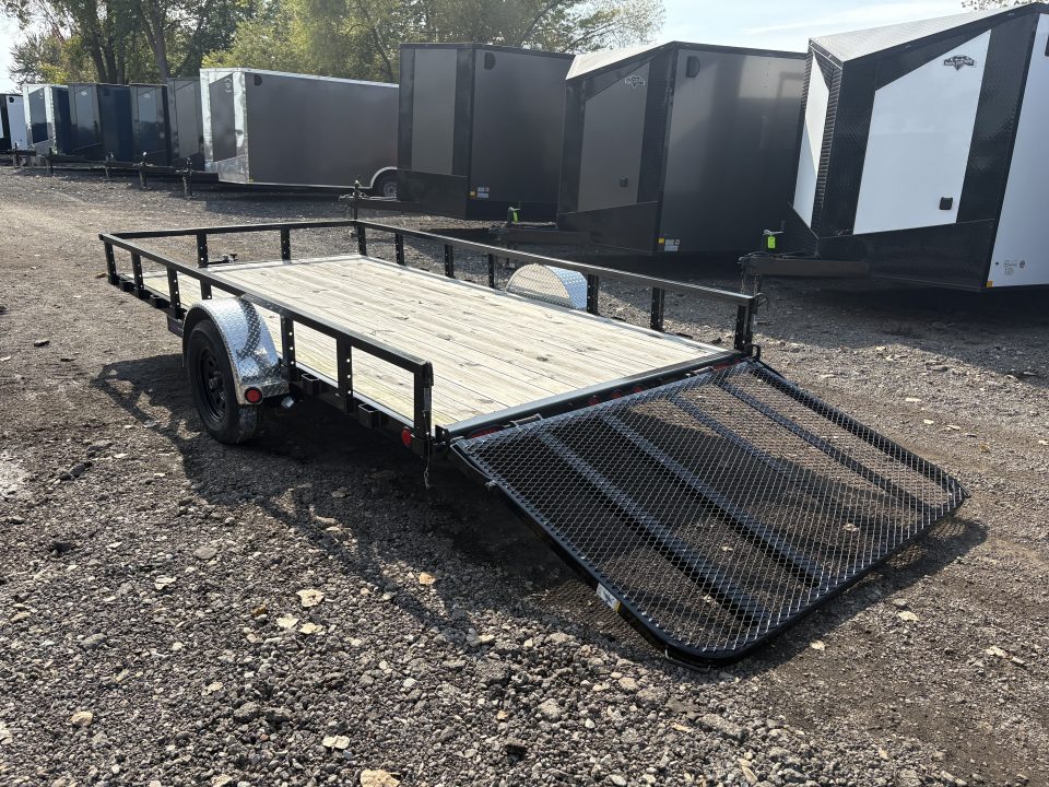 New 2025 PJ Trailers 83x14 SA Utility Trailer