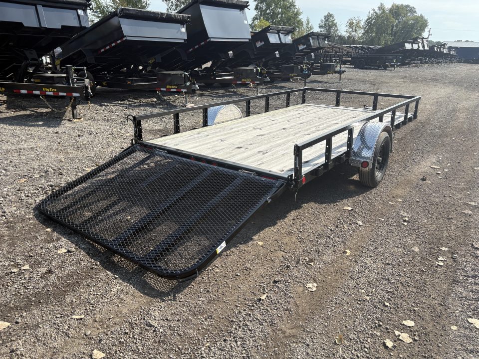 New 2025 PJ Trailers 83x14 SA Utility Trailer