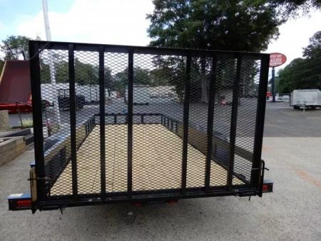 New 2027 Currahee 76x16' Landscape, 2-3500# Axles, Removable Ramp Gate