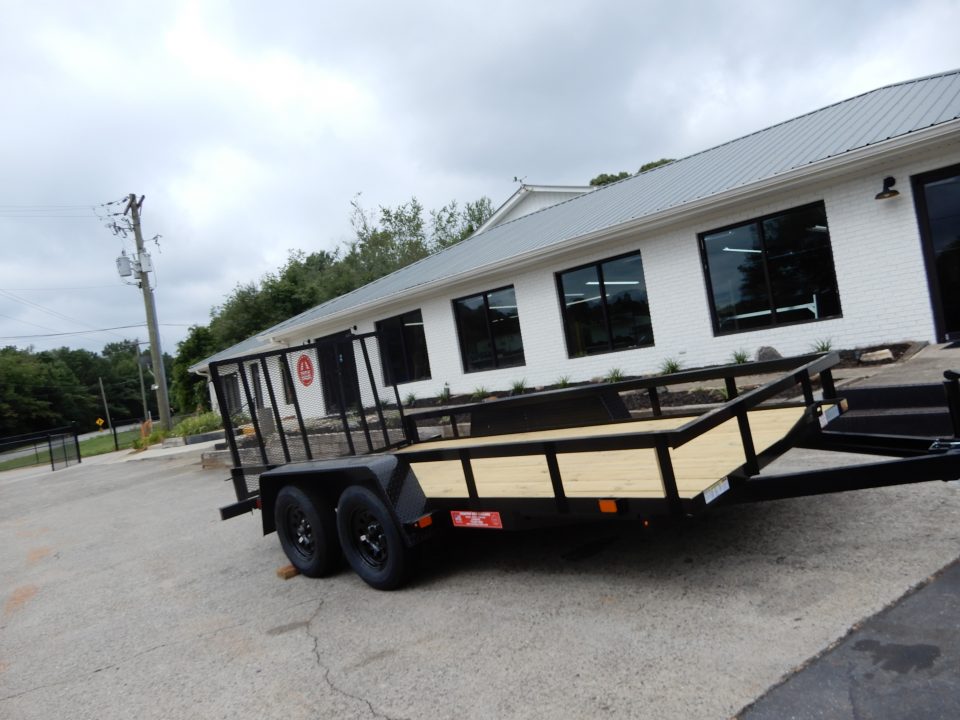 New 2027 Currahee 7x14' Landscape, 14" Open Sides, 7K GVWR