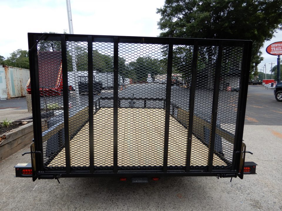 New 2027 Currahee 7x14' Landscape, 14" Open Sides, 7K GVWR