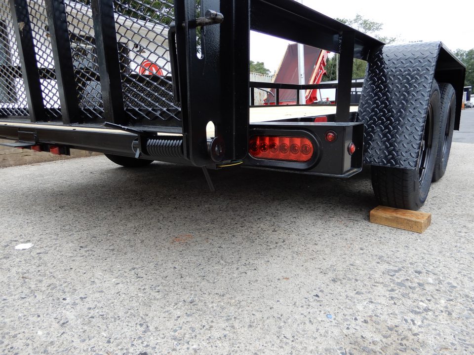 New 2027 Currahee 7x14' Landscape, 14" Open Sides, 7K GVWR