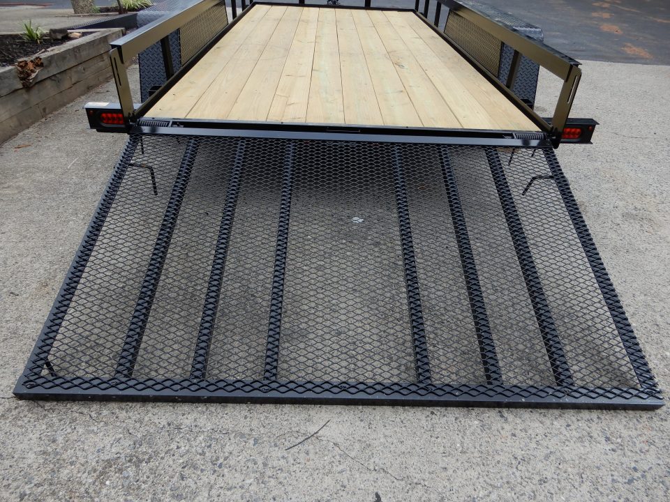 New 2027 Currahee 7x14' Landscape, 14" Open Sides, 7K GVWR