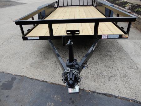 New 2027 Currahee 7x14' Landscape, 14" Open Sides, 7K GVWR