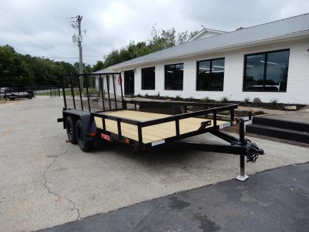 New 2027 Currahee 7x14' Landscape, 14" Open Sides, 7K GVWR