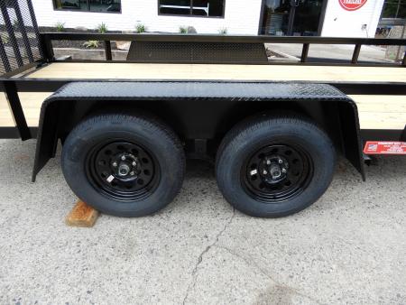 New 2027 Currahee 7x14' Landscape, 14" Open Sides, 7K GVWR