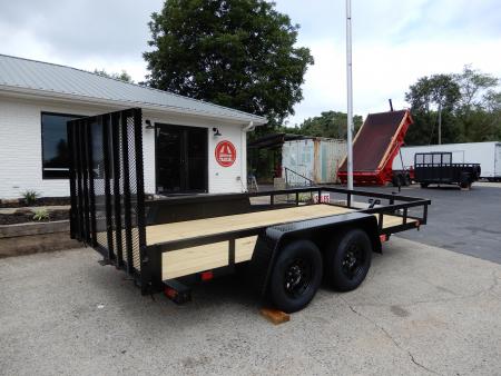 New 2027 Currahee 7x14' Landscape, 14  Open Sides, 7K GVWR
