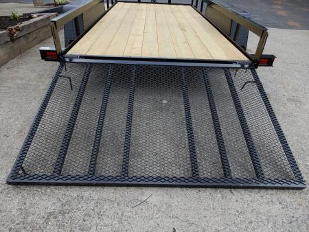 New 2027 Currahee 7x14' Landscape, 14" Open Sides, 7K GVWR