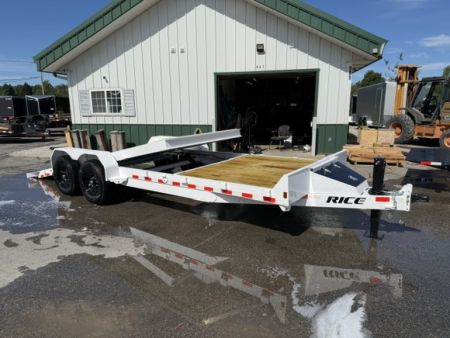 New 2027 Rice Trailers 7X22 Equipment Trailer