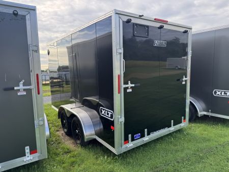 New 2027 E-Z Hauler EZEC7X14 XLT-P Cargo / Enclosed Trailer 71 SERIES, 7 FOOT 1 INCH INTERIOR HEIGHT, .080 POLY SIDES, FREE ALUMINUM WHEEL UPGRADE, TORSION AXLES