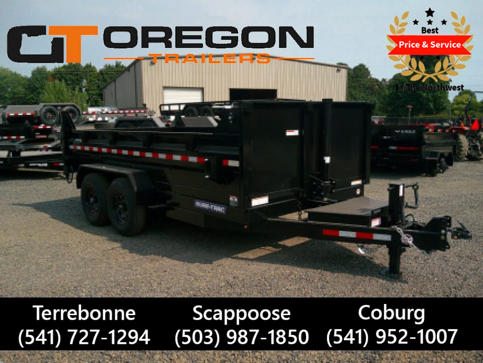 New 2027 Sure-Trac 7x14 14K HD Low Pro Dump Trailer