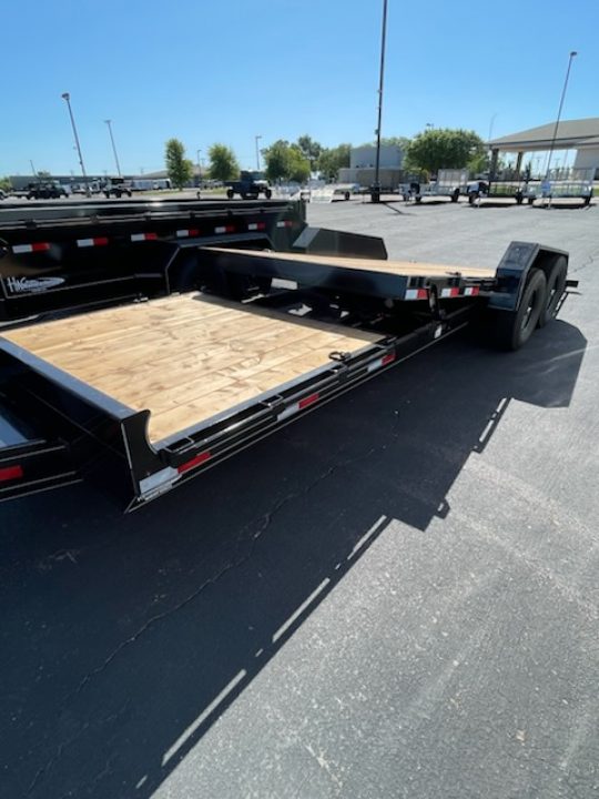 New 2027 H&W 24' split tilt Equipment Trailer