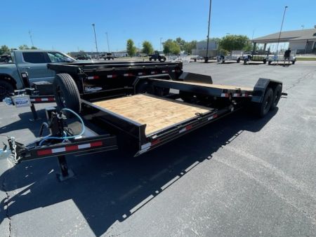 New 2027 H&W 24' split tilt Equipment Trailer