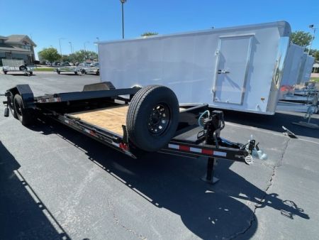 New 2027 H&W 24' split tilt Equipment Trailer