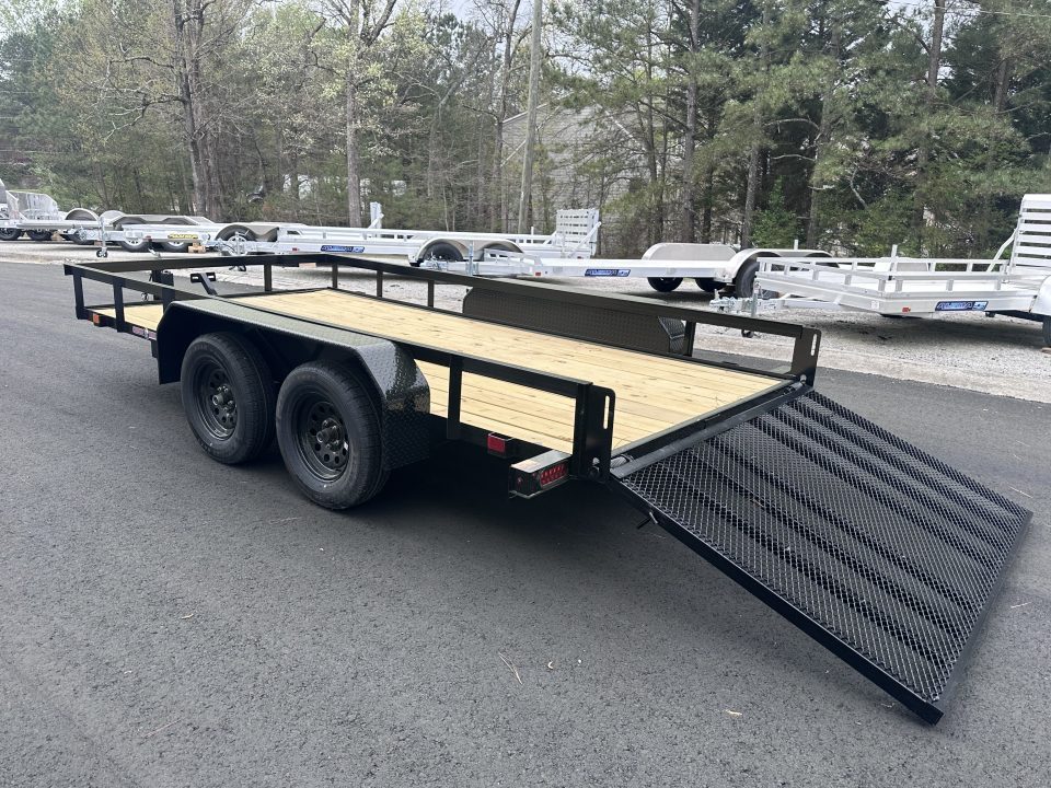 New 2027 Currahee 7x16' Landscape, 16" Open Sides, 7K GVWR