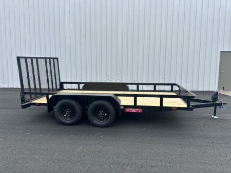 New 2027 Currahee 7x16' Landscape, 16" Open Sides, 7K GVWR