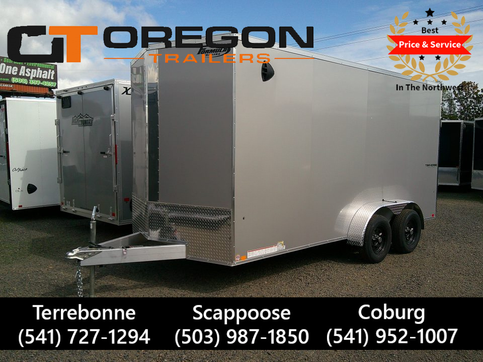 New 2027 Formula 7x16 7K Traverse Aluminum Enclosed Trailer