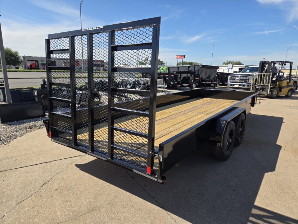 New 2027 H&H Trailers 82x20 Solid Side 10K Utility Trailer