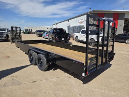 New 2027 H&H Trailers 82x20 Solid Side 10K Utility Trailer